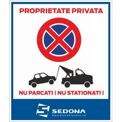 Do not park here – 16 x 20 cm