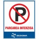 No Parking sign – 16 x 20 cm