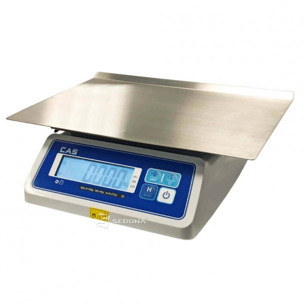 Cantar de verificare Cas SW-II 15 kg, IP68, cu verificare metrologica