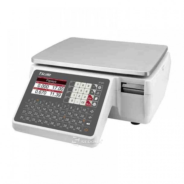 Labelling scale T-Scale IP20A-15K-MR 15Kg without pole