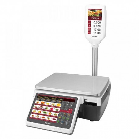 Lbaelling scale T-Scale IP30-15K-MR 15Kg cu brat