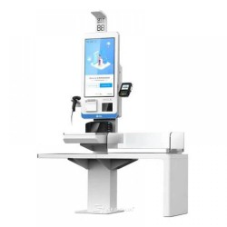 Terminal self-service CCL Z2, Windows, single side, cu pedestal