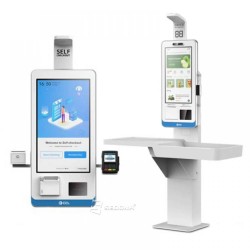 Terminal self-service CCL Z2, Windows, single side, cu pedestal