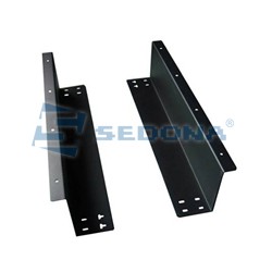 Under counter mounting brackets for cash drawer