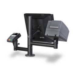 Stand SpacePole for monitor, payment terminal and printer