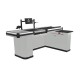 Cash register counter L shape with treadmill 210 cm