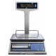 Price Computing Scale Tem EGE LCD with Pole - 15/30 kg - without Connexion - Power Supply 