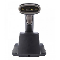 Wireless barcode reader Adpos WS6380, 2D, Wireless, USB, with stand