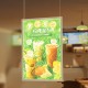 Bidirectional suspended LED advertising panel, A1, vertical, 900x600mm