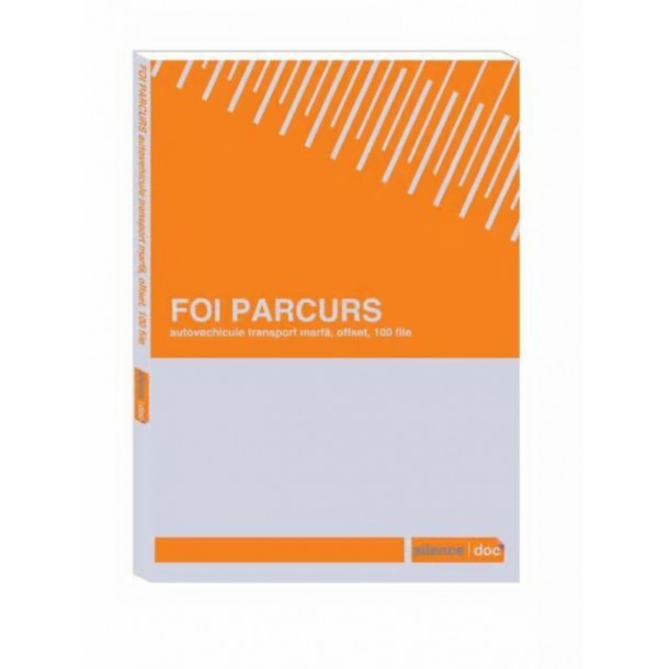 Foaie parcurs auto transport marfa A5