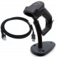 Datalogic QuickScan I QD2590, 2D, USB, RS232, stand barcode reader