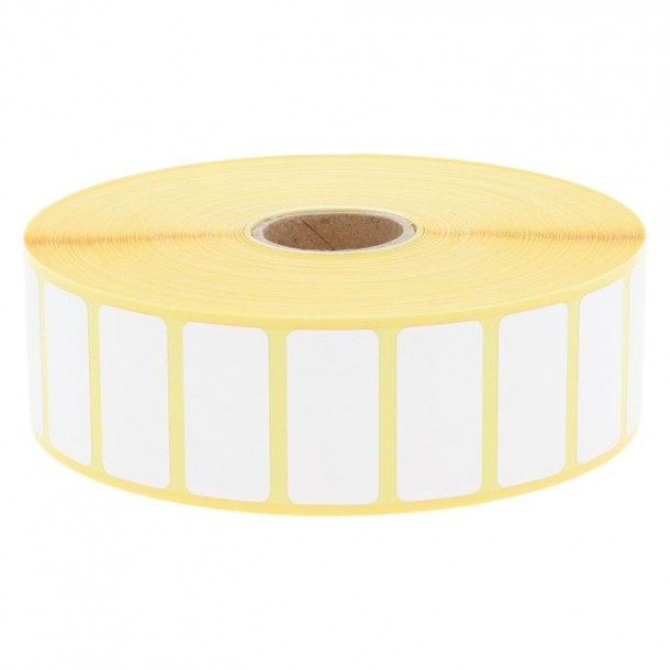Rola etichete autocolante, direct termice, 30 x 15 mm (1000 et.)