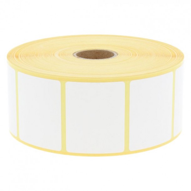 Rola etichete autocolante, direct termice, 45 x 40 mm (1000 et.) 