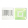 Flexible anti-theft labels 40×40 barcodes