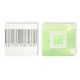 Flexible anti-theft labels 30×30 barcodes