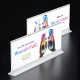 Panou publicitar LED stand bidirectional, A1/5, orizontal, 500x180mm