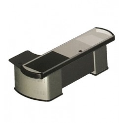 Right counter for cash register with conveyor belt