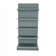 Raft magazin metalic de perete H225 cm, 1xBaza 40 cm, 4xpolite 30 cm