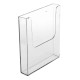 Noticeboard with click frame 710 x 830 mm, personalized back with sticker, a suggestion box and an A4P flyer holder