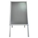 People Stopper, profil aluminiu click 25mm cu colt la 45 grade, S7 (700 x 1000 mm)