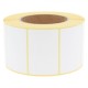 Rola etichete autocolante semilucioase transfer termice 60x60 mm, FI40, (800 et.)