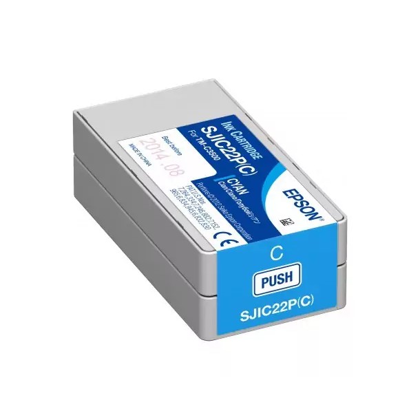 Epson ColorWorks C3500 ink cartridge, cyan