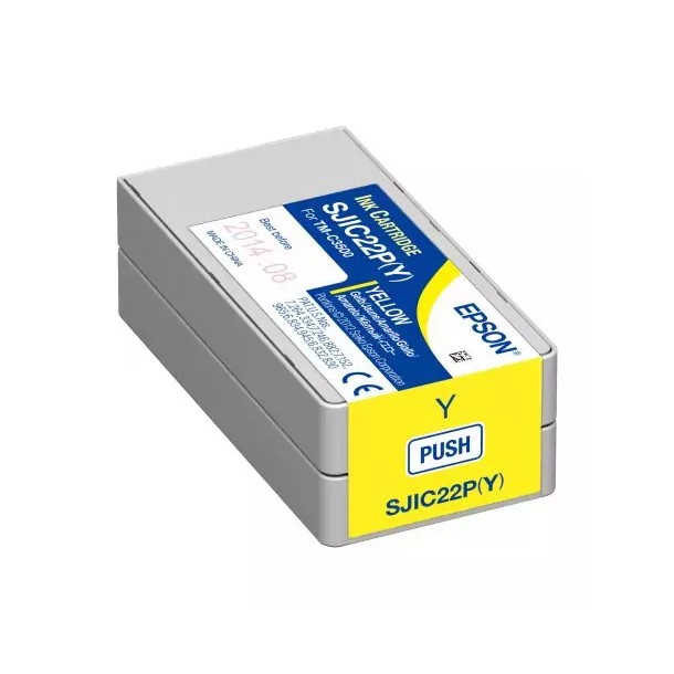 Epson ColorWorks C3500 ink cartridge, yellow