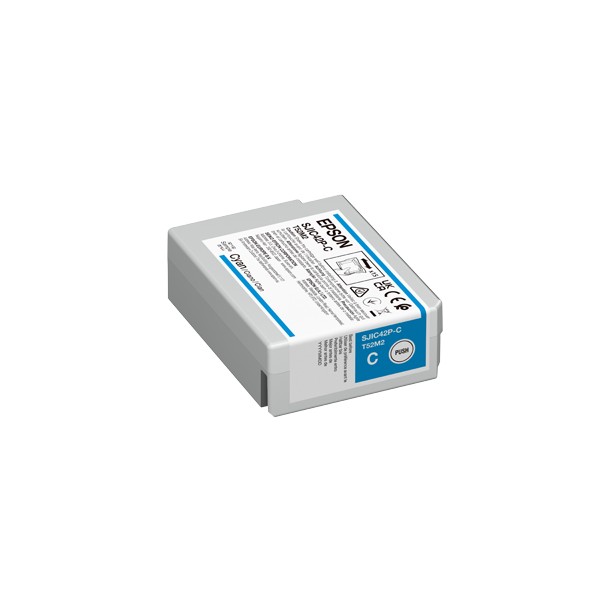Cartus cerneala Epson ColorWorks C4000E, SJIC42P-C, cyan