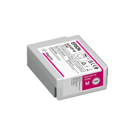 Cartus cerneala Epson ColorWorks C4000E, SJIC42P-M, magenta