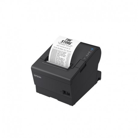 Imprimanta termica Epson TM-T88VII, USB, Serial, Ethernet, auto-cutter, neagra
