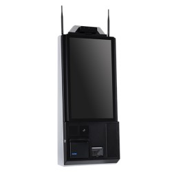 Terminal self-service Aures ADVANTECH UTK-3000 cu imprimanta, scanner 2D