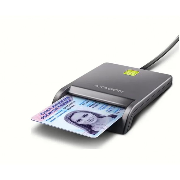 Cititor de carduri de plata/carte de identitate Axagon CRE-SM3T, USB 2.0