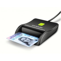 Cititor SIM Axagon Smart Card PocketReader, CRE-SM3N, USB 2.0