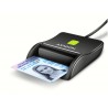 Cititor SIM Axagon Smart Card PocketReader, CRE-SM3N, USB 2.0