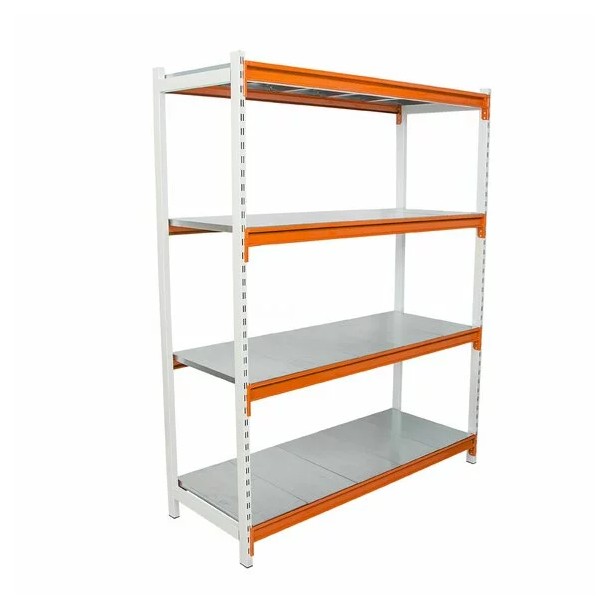 Raft Depozitare Cu Polite Metalice, H: 200 X L: 150 X L: 60 Cm, 2 Picioare