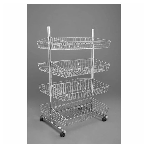 Market Basket With 8- A109 Large L:70 Cm