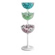 Stand expunere produse vrac, cu 3 boluri de 300 mm