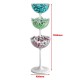 Stand expunere produse vrac, cu 3 boluri de 300 mm