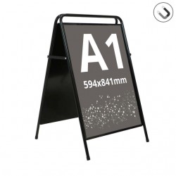 People Stopper A Board Design, Negru, dimensiune A1(594 x 841mm) People Stopper A Board Design, Negru, dimensiune A1(594 x 841mm)
