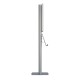 Stand publicitar cu caseta luminoasa LED, format A1 (594x841mm), portret, 1 raft