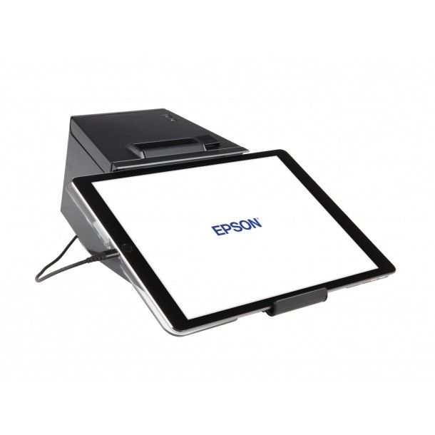 Imprimanta termica Epson TM-m30II-SL cu stand universal pentru tableta