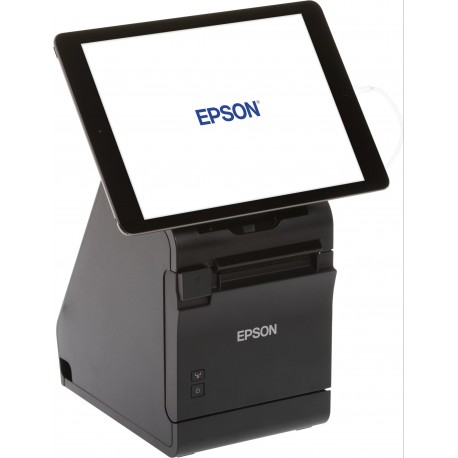 Imprimanta termica Epson TM-m30II-S cu stand integrat pentru tableta