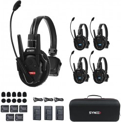 Wireless Headset SYNCO Xtalk XPro5 with USB-C Stand (5 pieces)