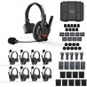 Casti Wireless SYNCO Xtalk XPro9 cu stand USB-C (9 bucati)