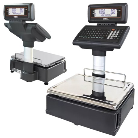 Cantar cu etichetare Dibal D545 Double Body 15kg