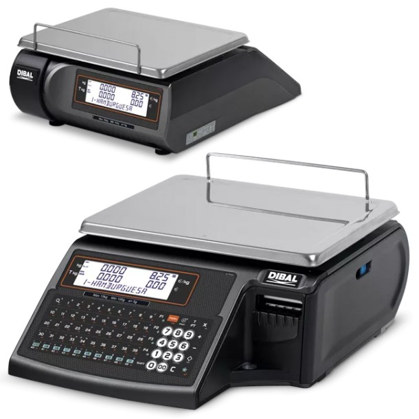 Cantar cu etichetare Dibal D545, 15 Kg, fara brat