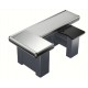 Masa pentru casa de marcat U 240 CM, Rama din aluminium