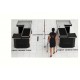 Masa pentru casa de marcat U 240 CM, Rama din aluminium
