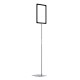 Stand reglabil gri, telescopic (350-550mm), cu rama plastic neagra, format A3