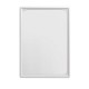 Rama plastic A3 (420 x 297mm), Alba, dubla fata, inserare poster pe latura mica, folie inclusa